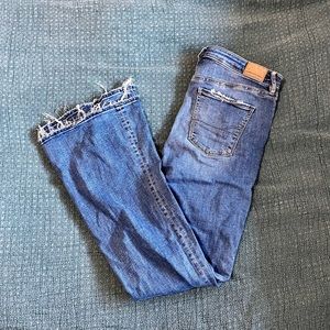 American eagle outfitters high rise flare jeans
